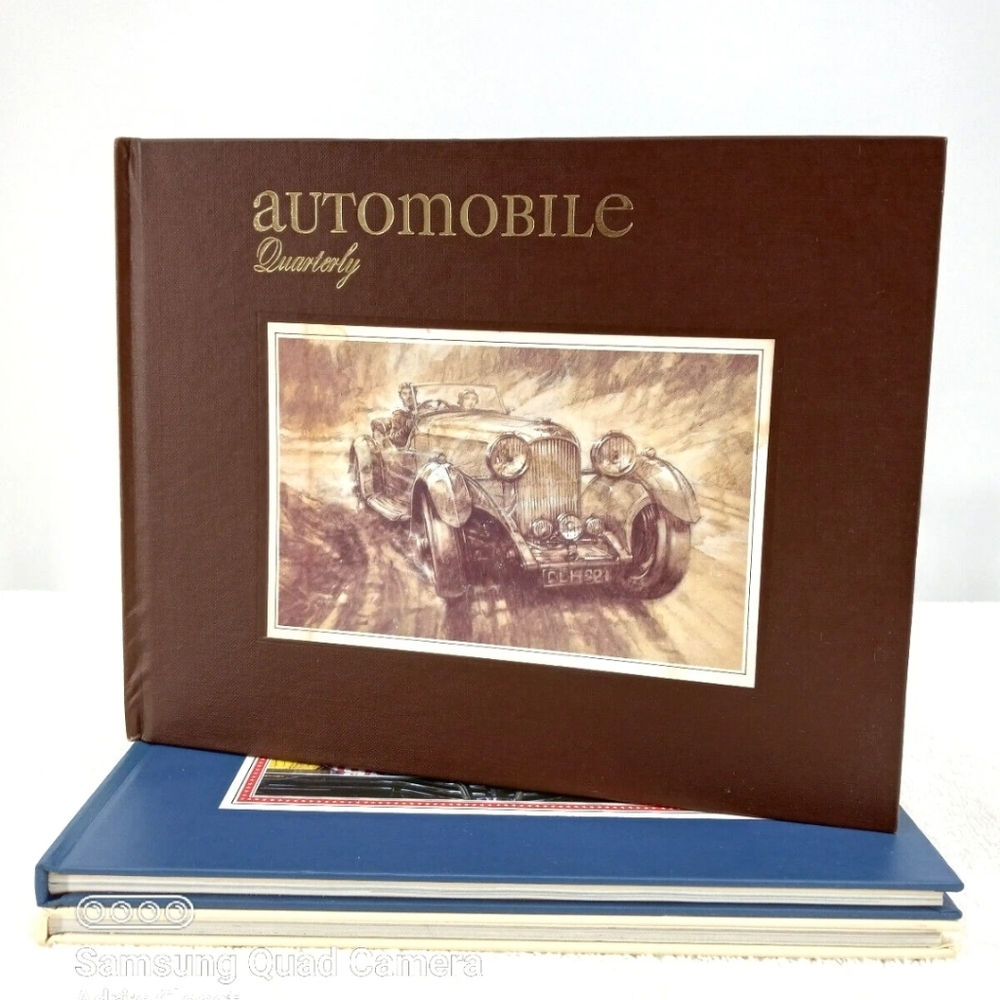 Automobile Quarterly Vol 22 Number 1,3 & 4 Hardcover Car book 1984